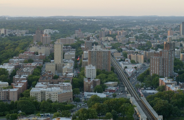 Aussicht in Bronx, New York
