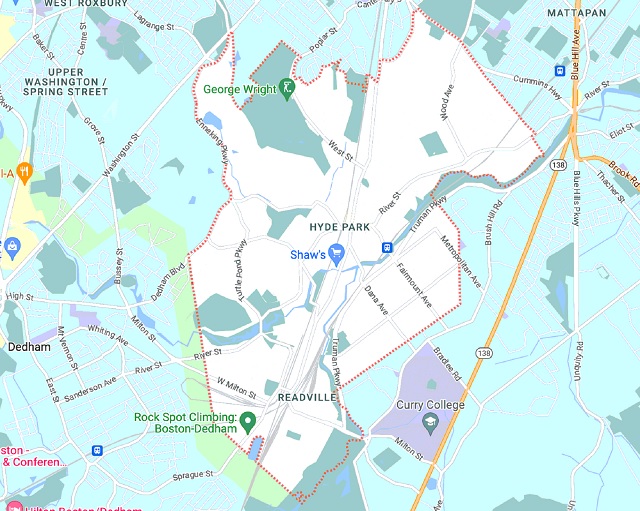 Der Hyde Park in Boston