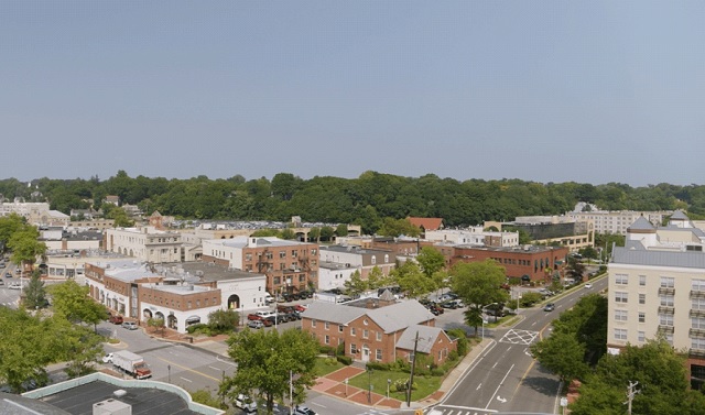 Hauptstraße auf auf Long Island