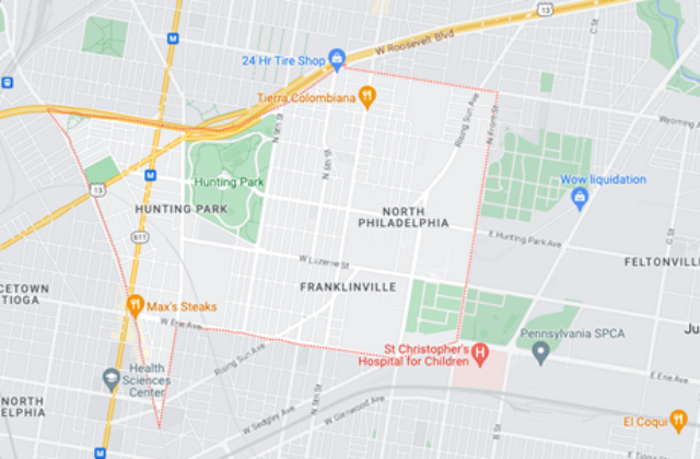 Hunting Park in Philadelphia