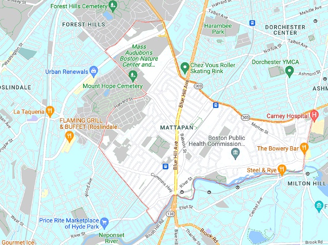 Mattapan - Teil der Metropolregion
