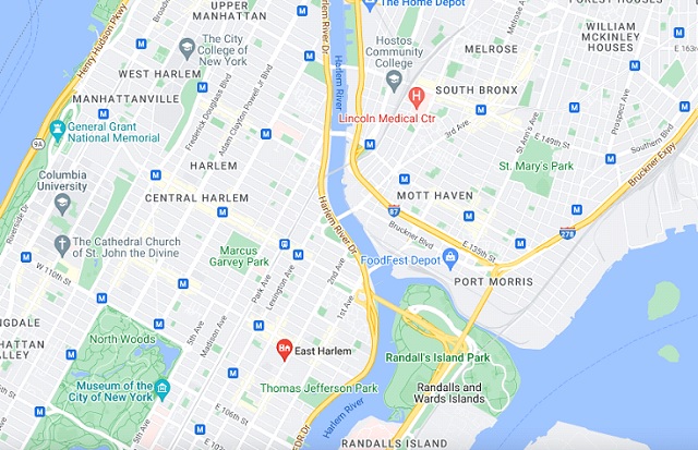 Ost-Harlem - berüchtigte Ecke in New York