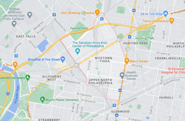 Tioga-Nicetown in Philadelphia