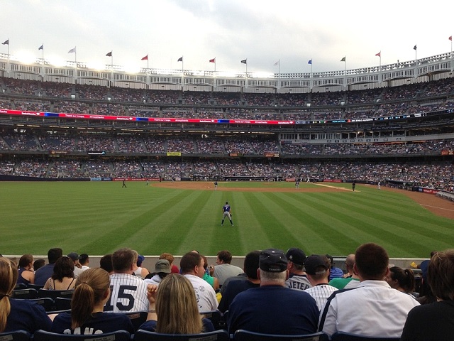 Yankee Stadium in New York